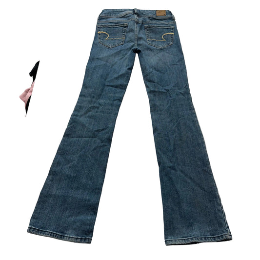 American Eagle Original Boot Women's Blue Bootcut Denim Jeans Stretch Size W26