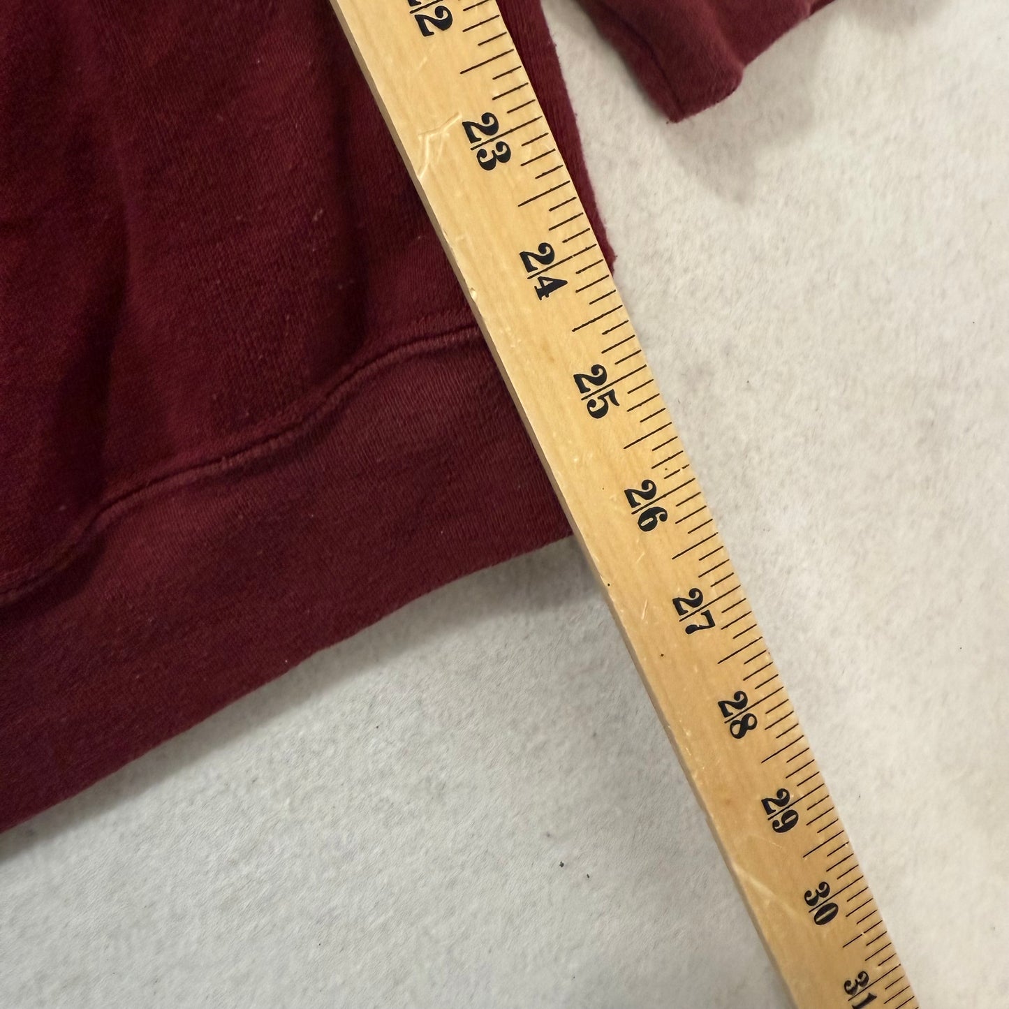 80s Vintage NuBlend Burgundy Heavyweight Crewneck Sweatshirt Size XL