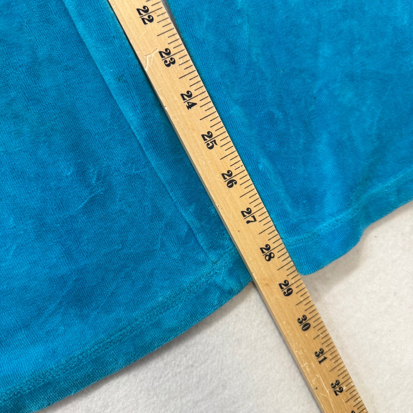 Vintage Juicy Couture Teal Drawstring Velour Pants Size XL