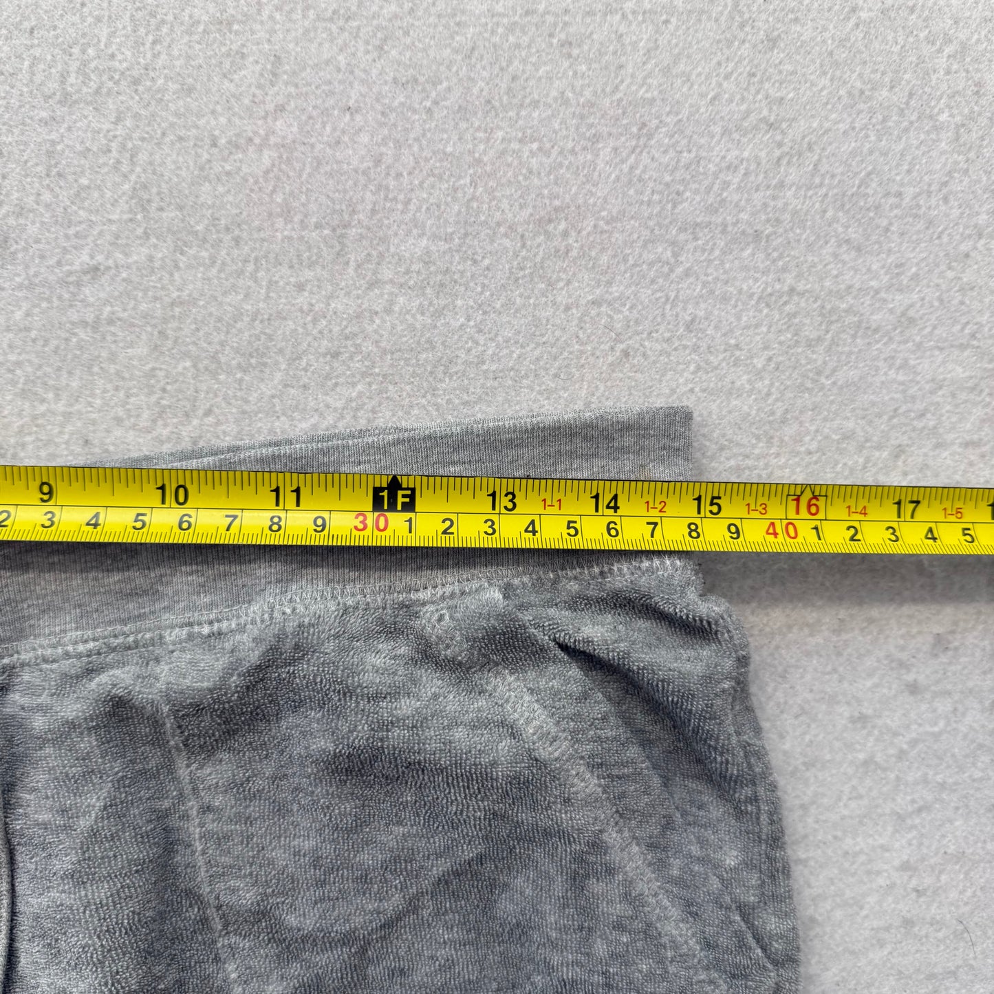 Vintage Juicy Couture Women's Heather Gray Terrycloth Flared Track Pant Size S