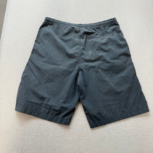 Aeropostale Men's Gray Cotton Blend Athletic Shorts Performance Y2K Logo Size M