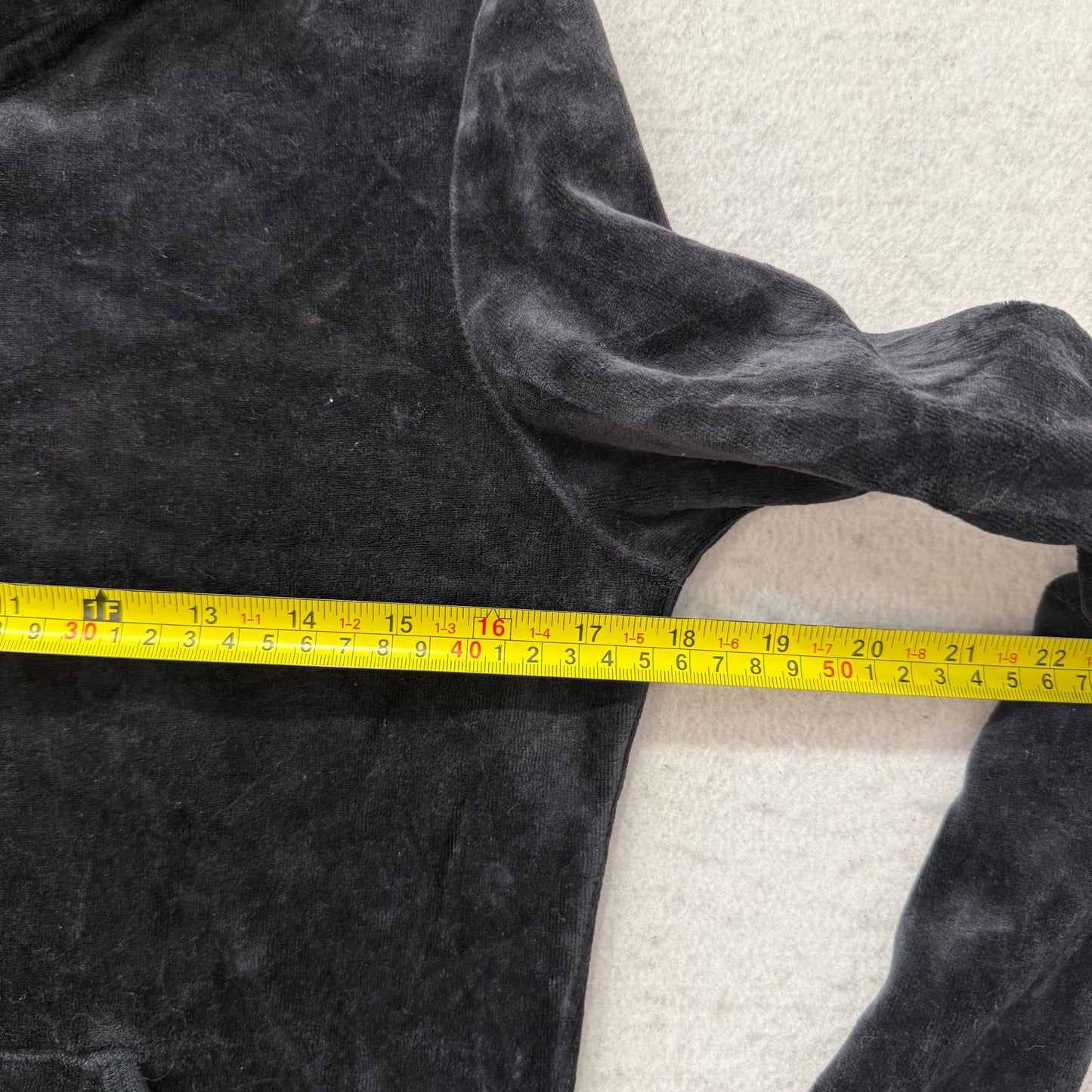 Vintage Juicy Couture Scottie Dog Women's Black Velour Tracksuit Set Y2k Size L
