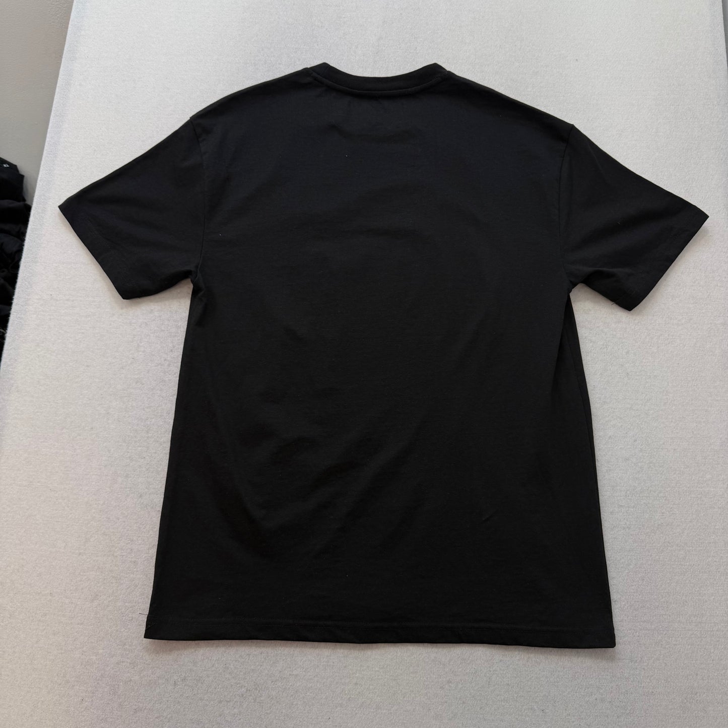 ED HARDY EMBROIDERED LOGO BLACK TEE