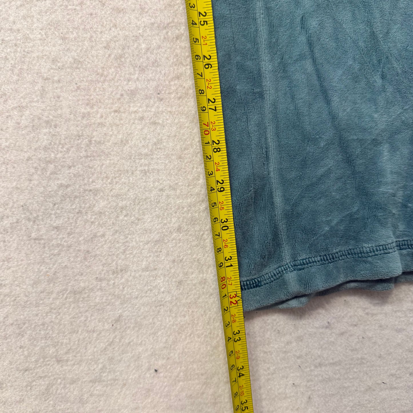 Juicy Couture Women's Winter Teal Velour Flared Track Pant Crown Logo Y2K Size P