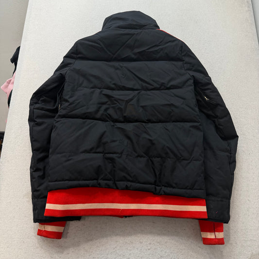 DC x PE Nation Women Black Red Snowboard Jacket Insulated Ski Puffer Size XS 10K
