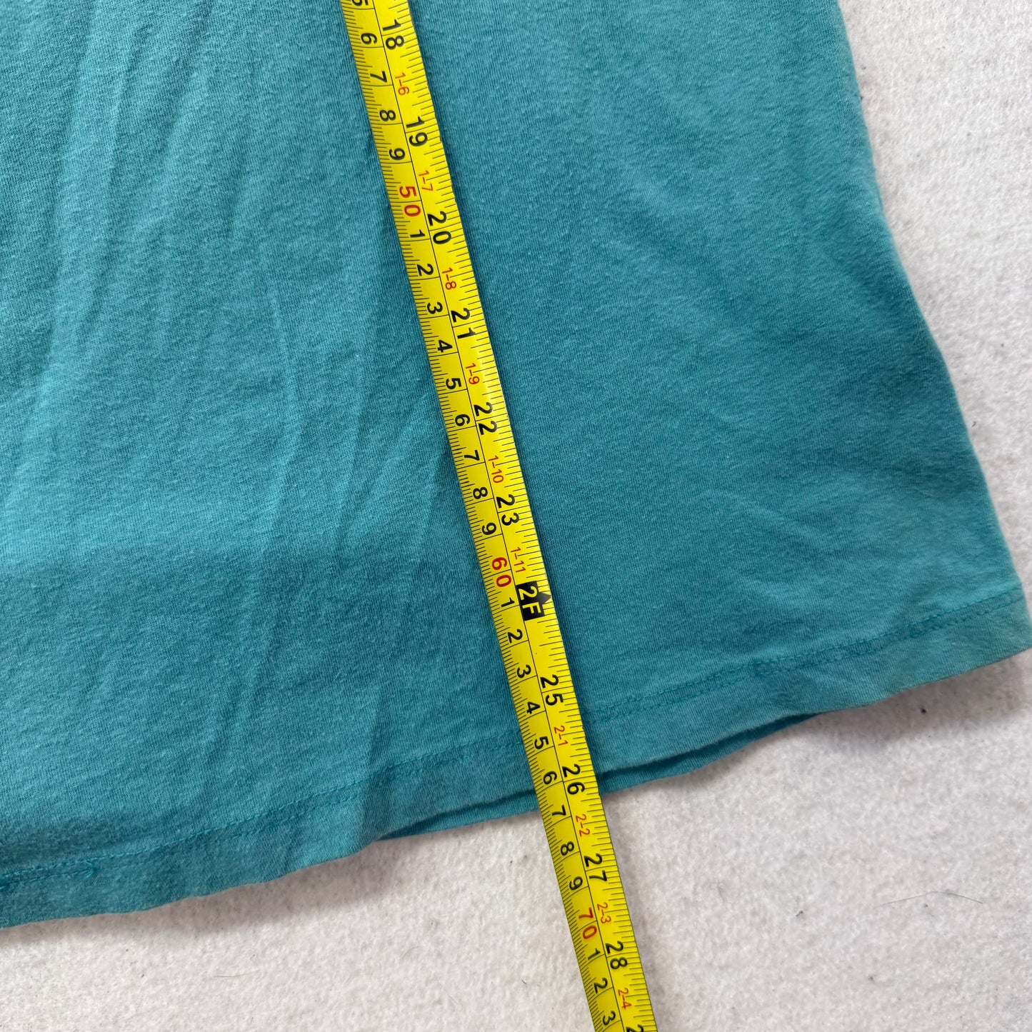 Harley-Davidson Women Teal T-Shirt Short Sleeve Rhinestone Embellishment Size XL