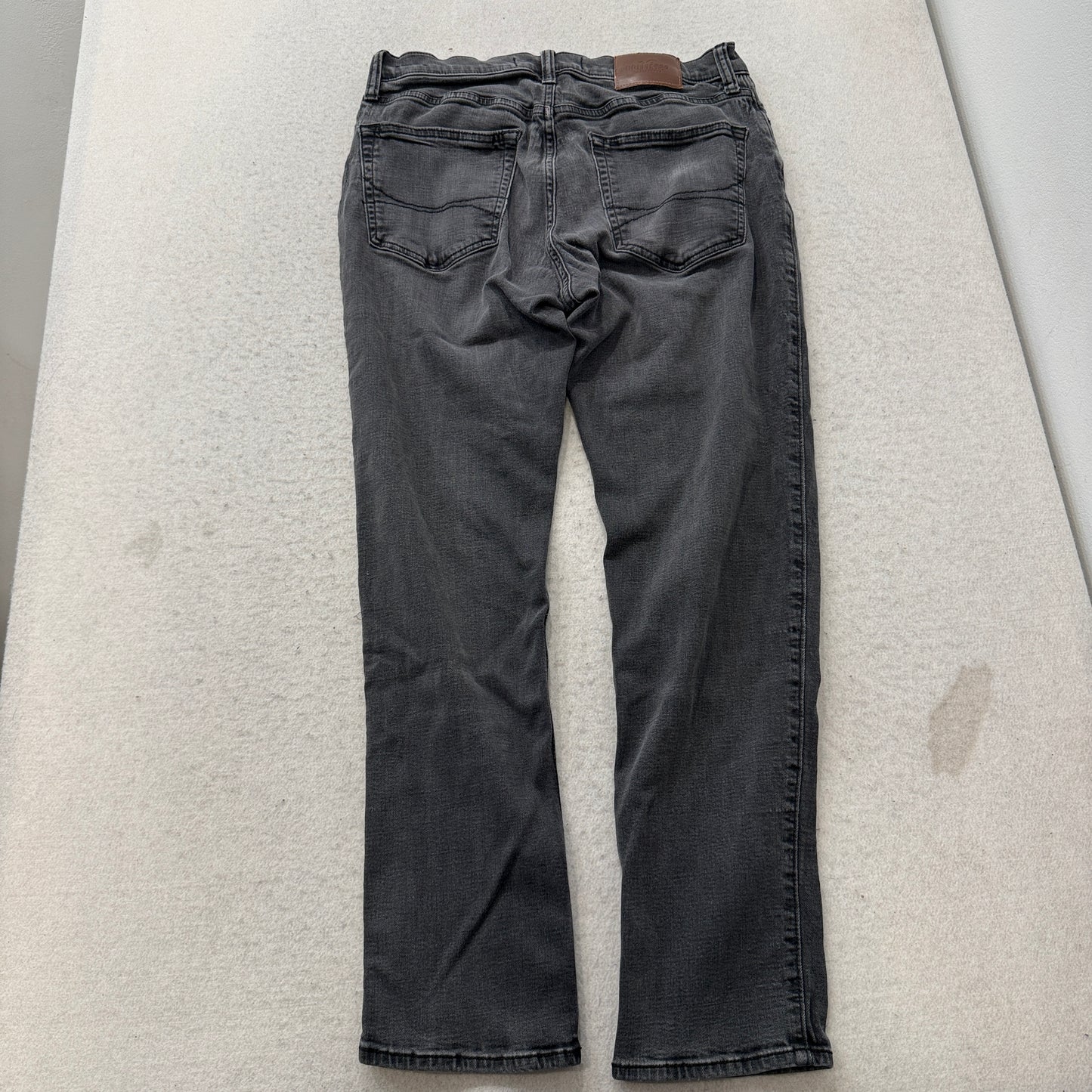 Hollister Athletic Skinny Men's Black Denim Jeans Advanced Stretch Size W32