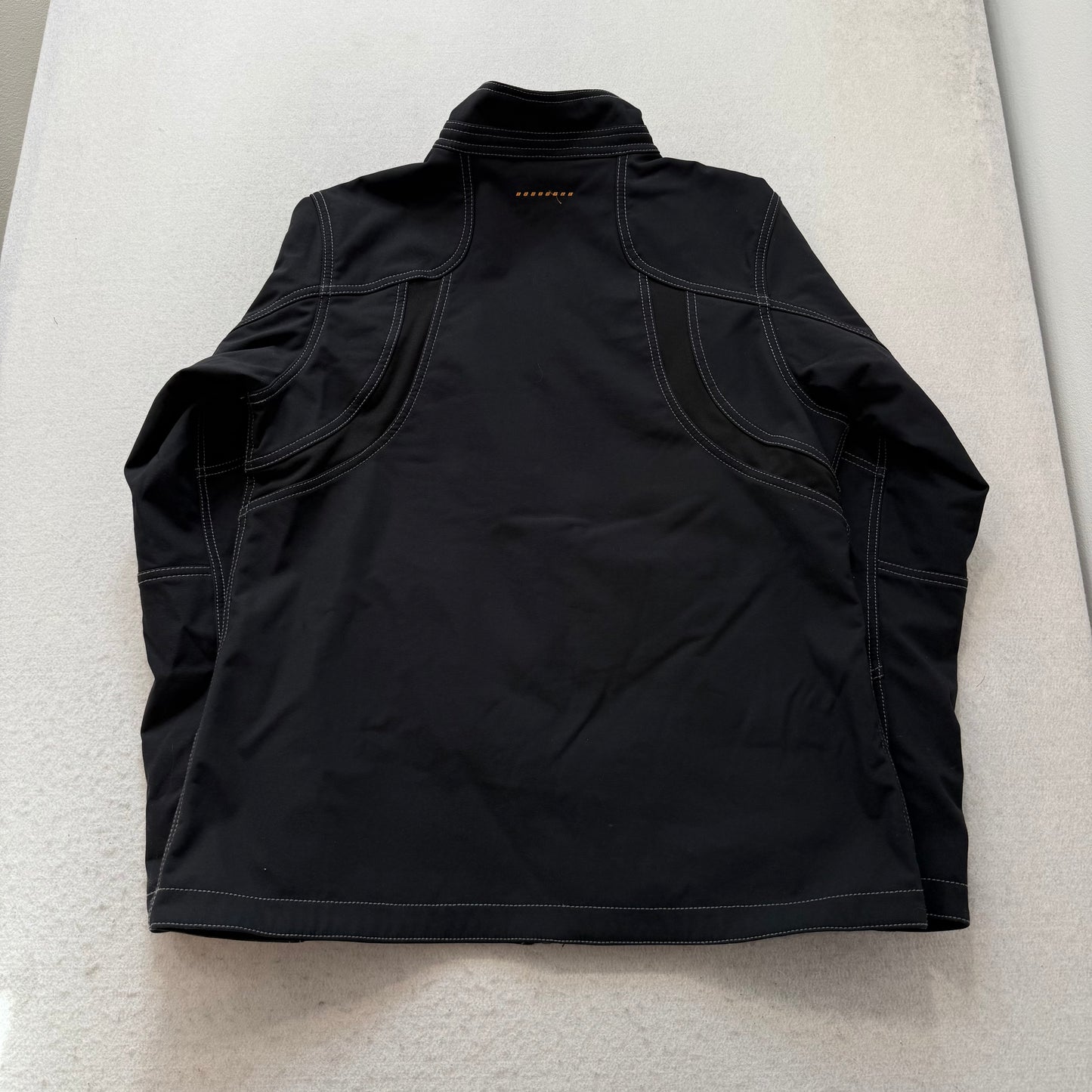 Ariat Rebar Men's Black Contrast Stitch Softshell Work Jacket Stretch Size L