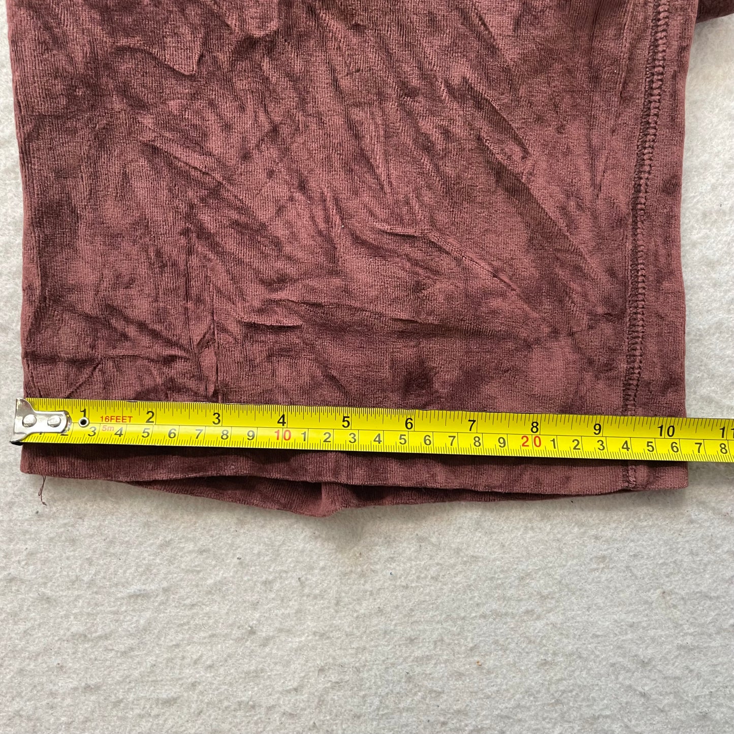 Juicy Couture Women's Burgundy Velour Flared Leg Track Pants Loungewear Size XL