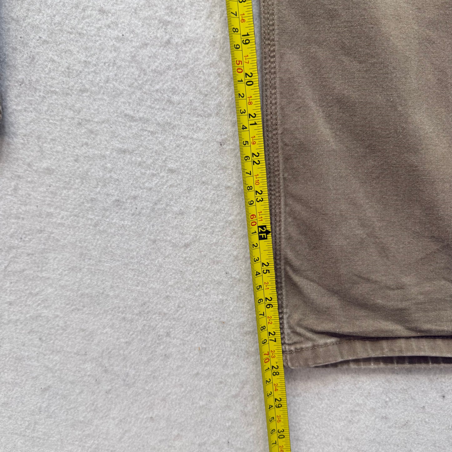 Ariat Rebar M4 Men's Khaki Canvas Straight Leg Work Pant Relaxed Fit Size 42x30