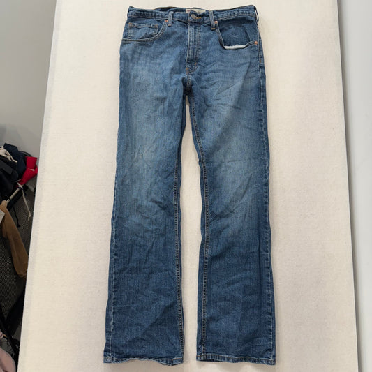 Levi’s Signature Bootcut Blue Denim Jeans Y2K Classic Straight Leg Pants