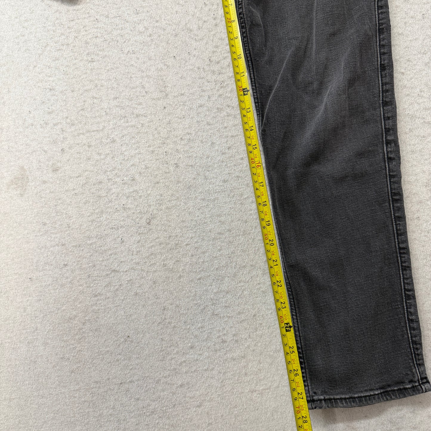 Hollister Athletic Skinny Men's Black Denim Jeans Advanced Stretch Size W32