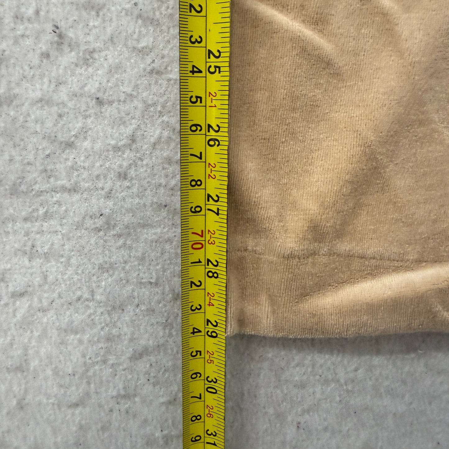 Vintage Juicy Couture Women's Beige Velour Tracksuit Set Hoodie & Pant Size L
