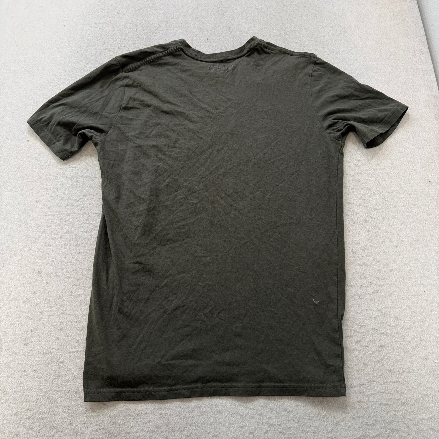 Under Armour Heatgear Men's Black Loose T-Shirt Short Sleeve Crewneck Size S