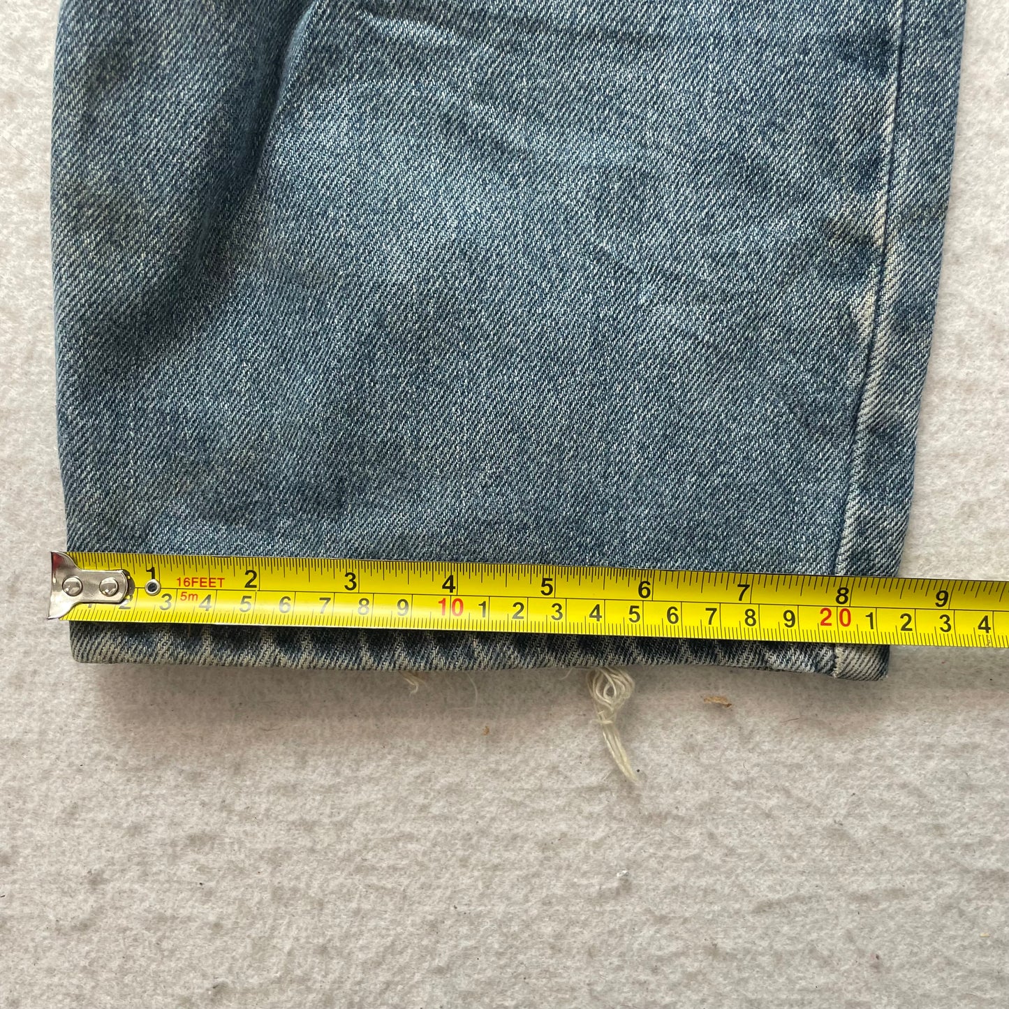 Levi's 550 Men's Blue Denim Straight Leg Jeans Streetwear Relaxed Fit Size W34