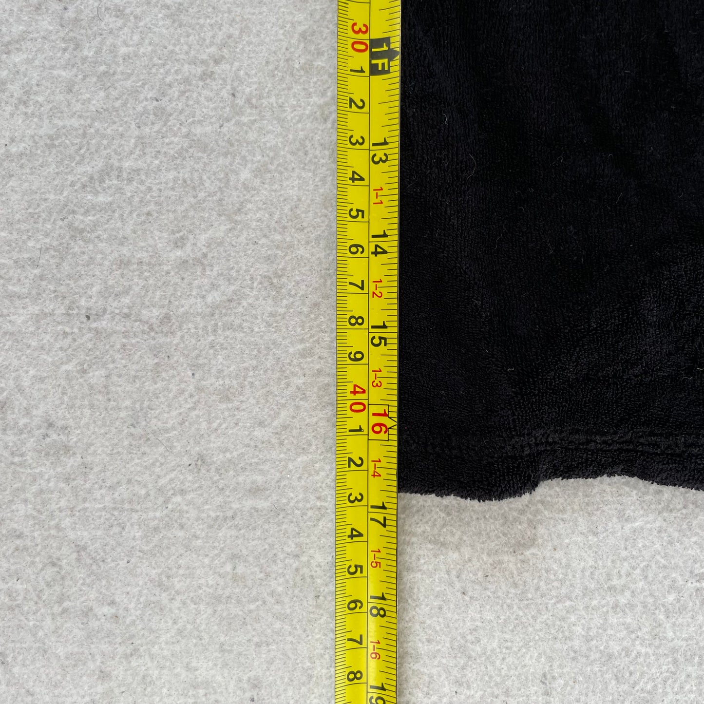 Juicy Couture Womens Black Terry Cloth Capris Pant Drawstring Flap Pocket Size M