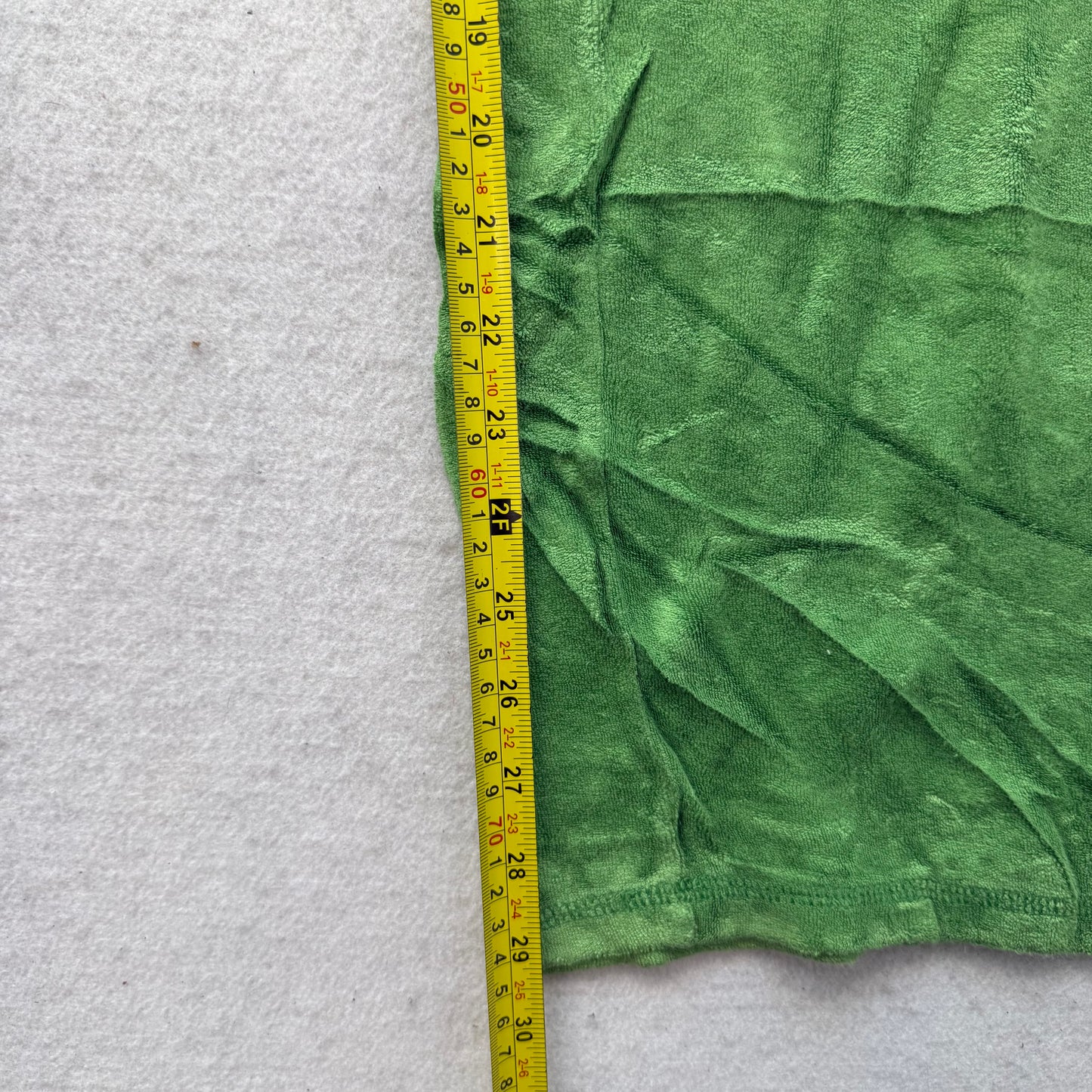 2003 Vintage Juicy Couture Women's Green Terrycloth Wide Leg Track Pant Size L