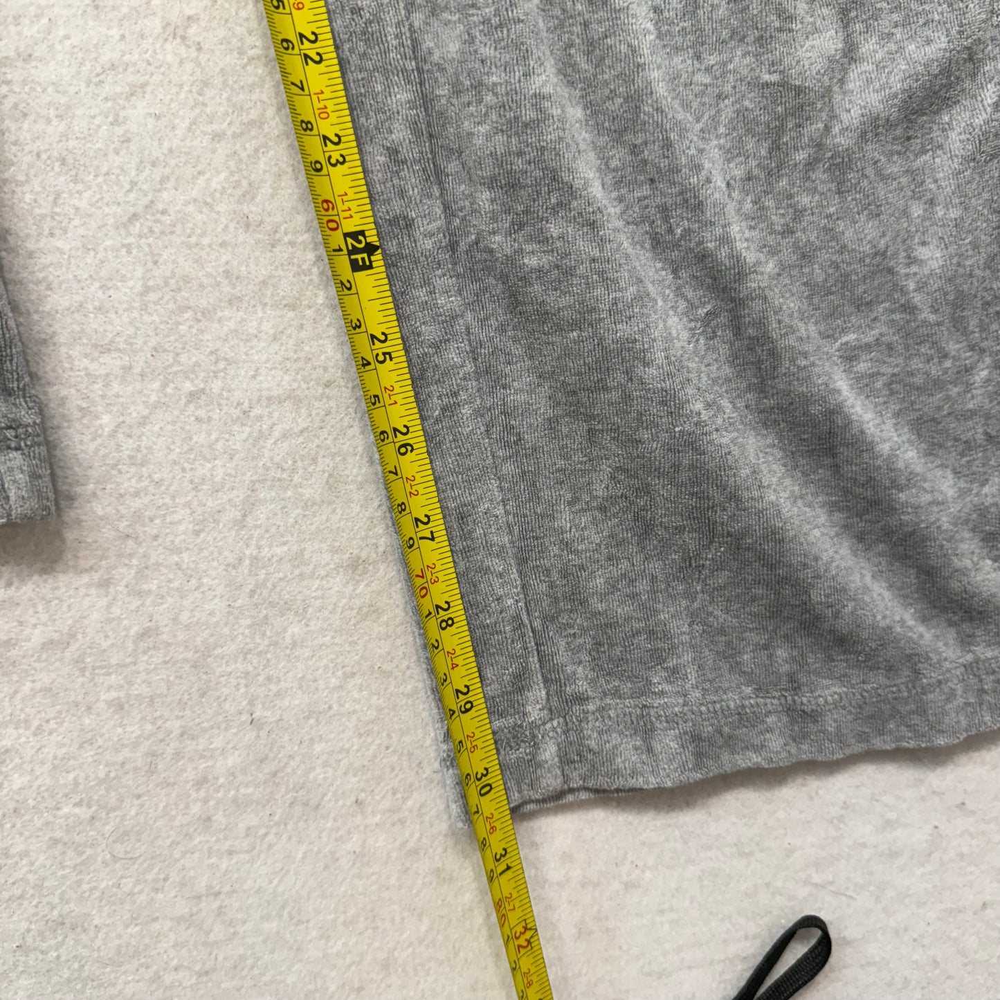 Vintage Juicy Couture Women's Gray Velour Flared Track Pant Low Rise Y2k Size S