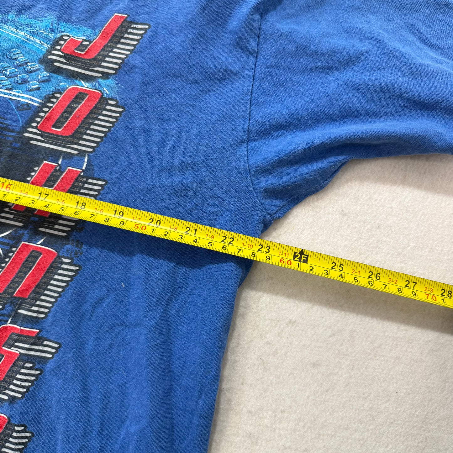 Jimmie Johnson #48 NASCAR Lowe's Racing Blue T-Shirt Hendrick Motorsports XL