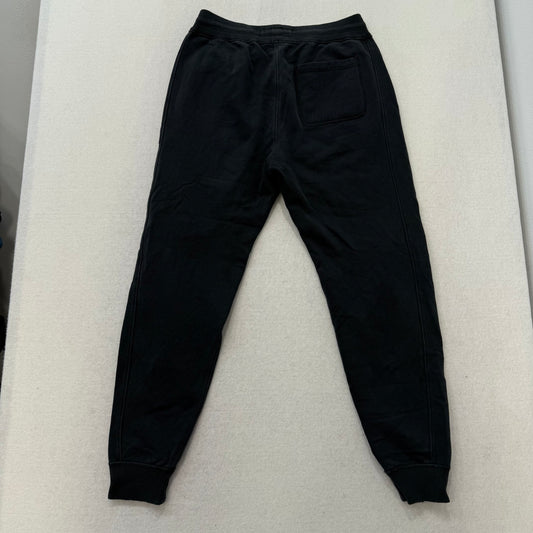Abercrombie & Fitch Black Drawstring Jogger Pants Skull Logo Size XS