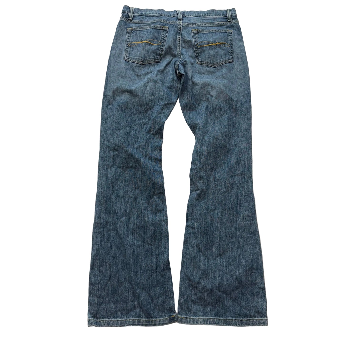 Drew Women's Blue Denim Bootcut Jeans 5-Pockets Casual Streetwear Preppy Size 8