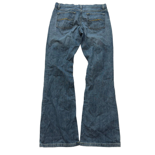 Drew Women's Blue Denim Bootcut Jeans 5-Pockets Casual Streetwear Preppy Size 8