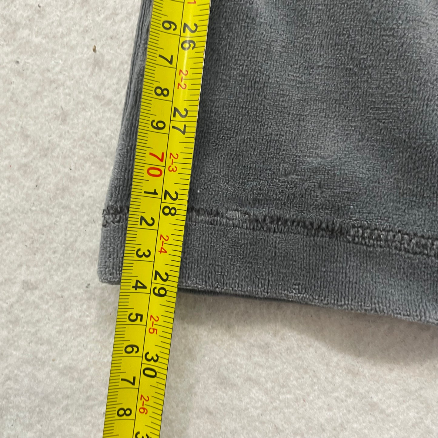 Vintage Juicy Couture Women's Charcoal Gray Velour Flared Track Pant Logo Size S