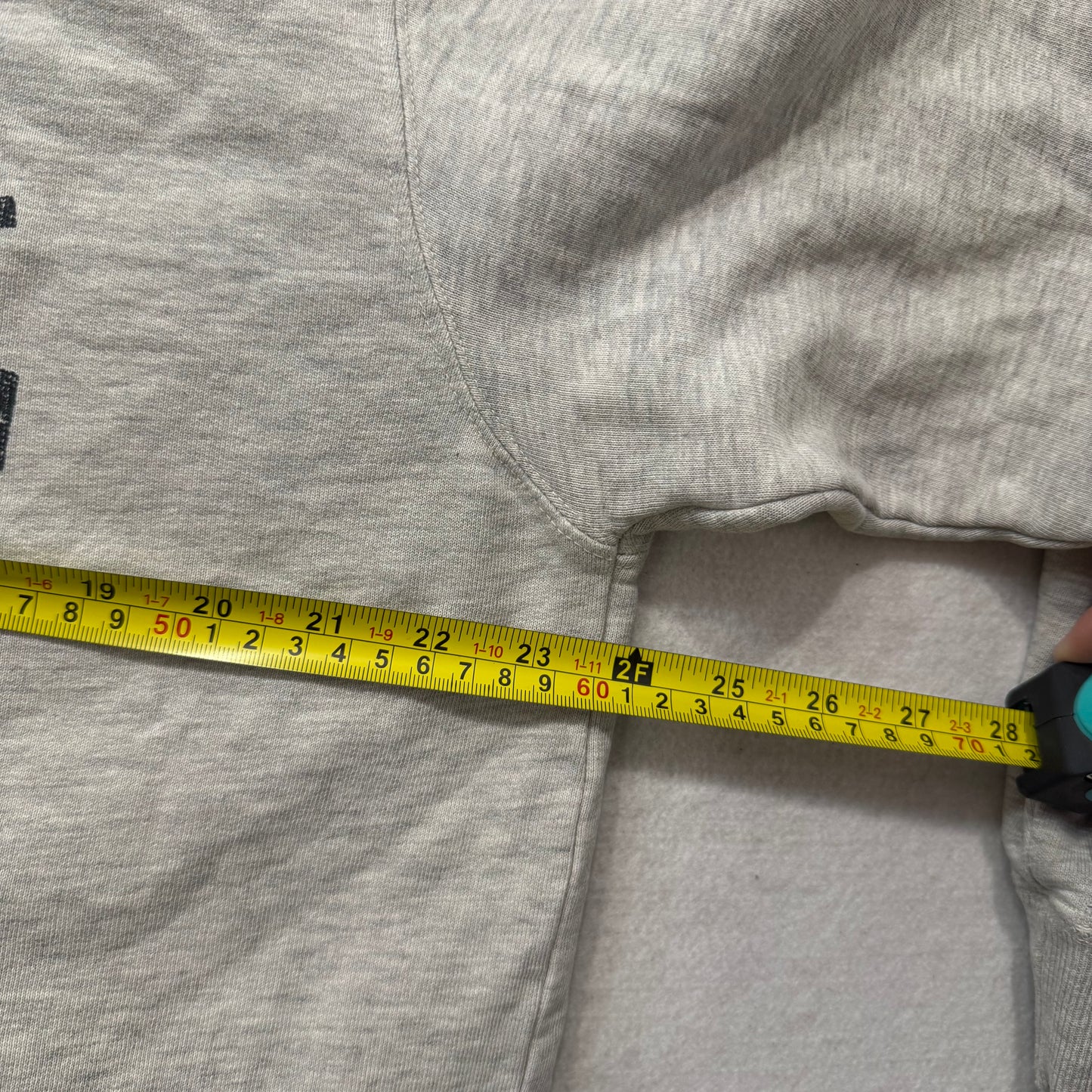 American Eagle Outfitters Men's Light Gray Cotton Pullover Hoodie Logo Size L