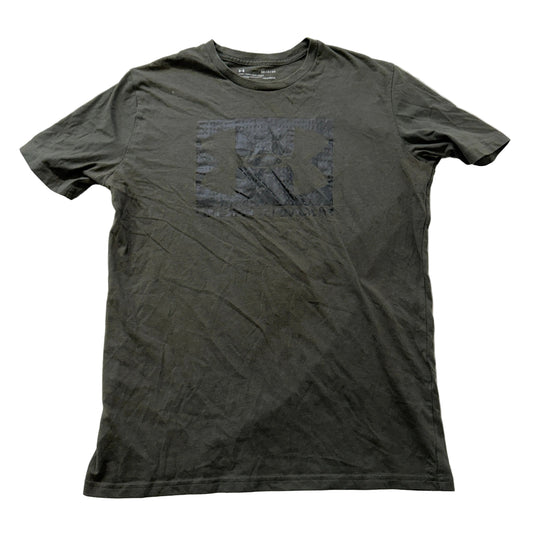 Under Armour Heatgear Men's Black Loose T-Shirt Short Sleeve Crewneck Size S