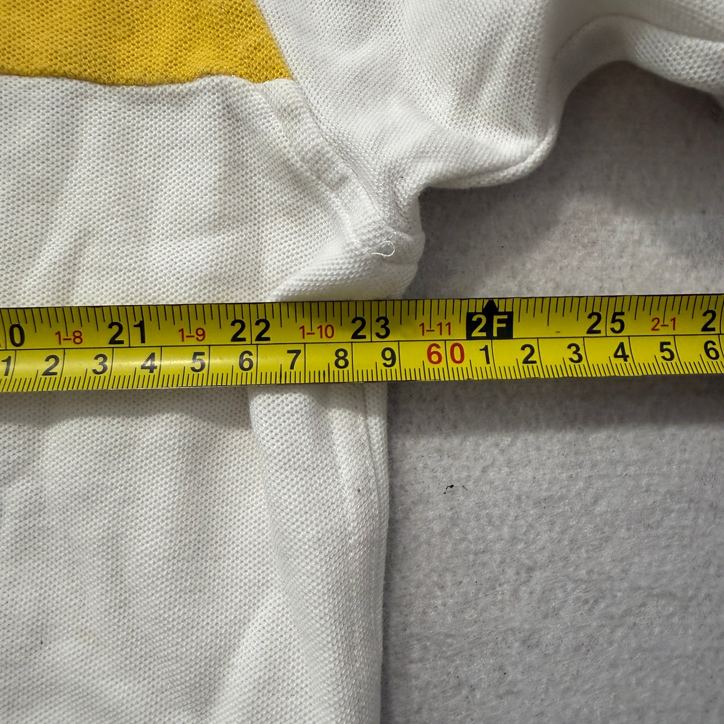 Coogi Australia Men's White Polo Shirt Short Sleeve Pullover Casual Logo Size XL