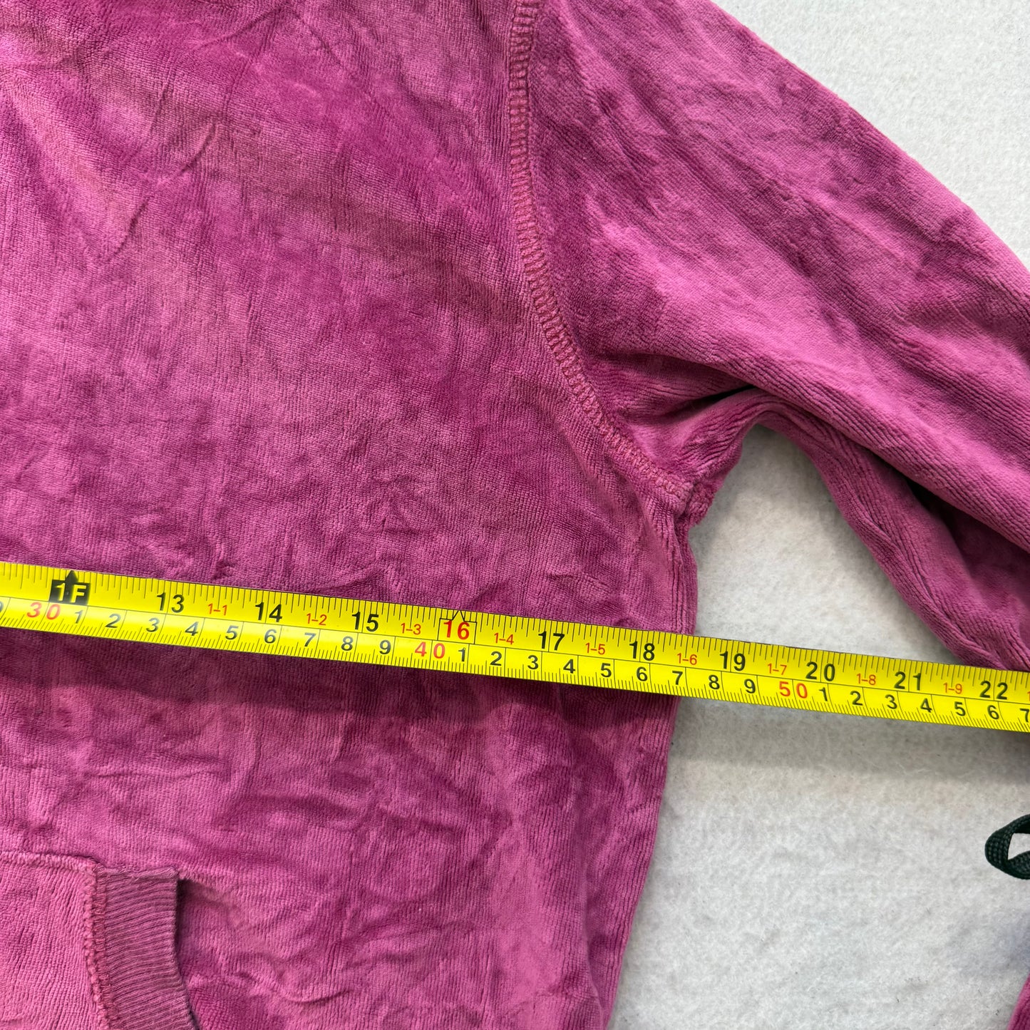 Vintage Juicy Couture Women's Dark Fuchsia Velour Zip-Up Track Jacket Y2K Size S