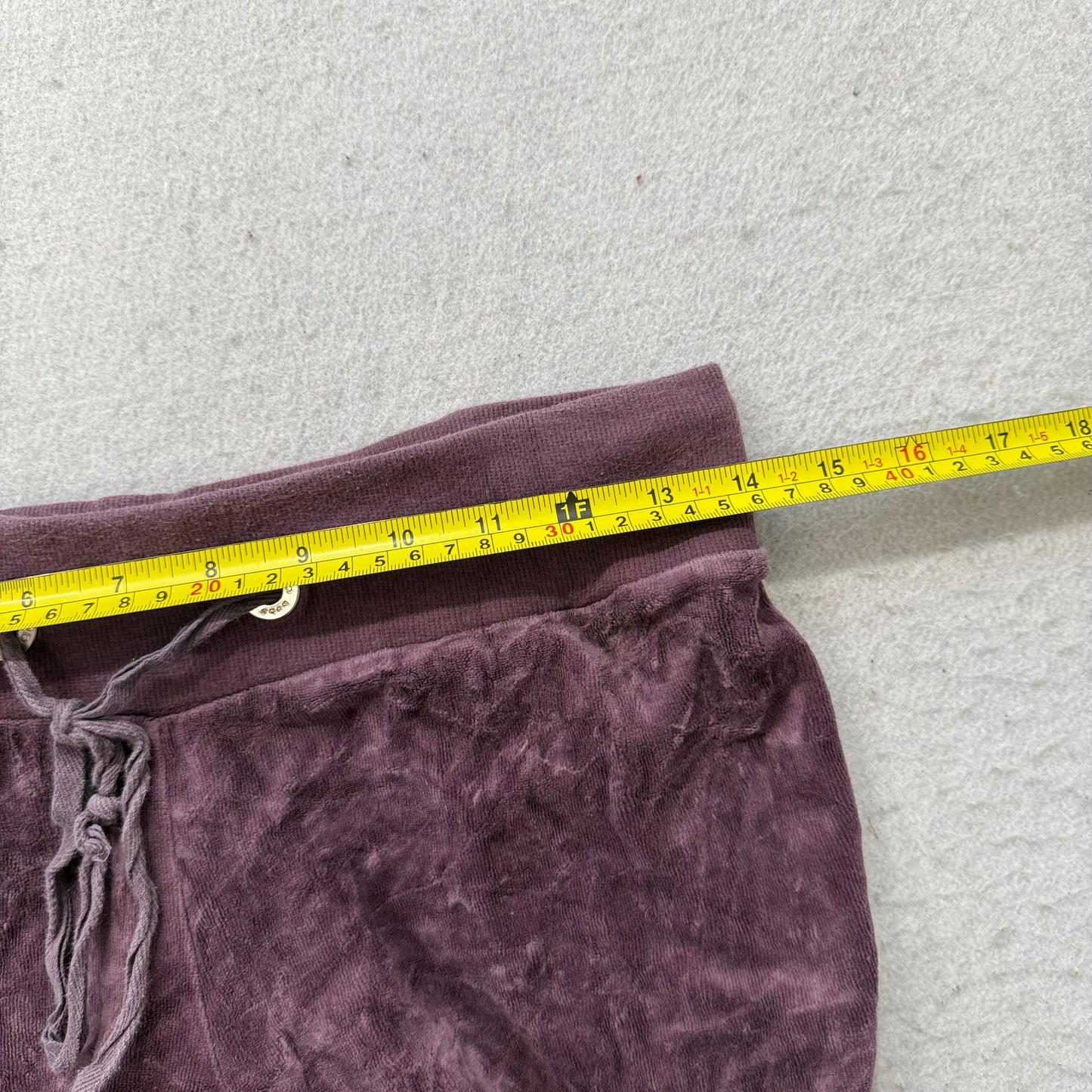 Bebe 2b Women's Burgundy Velour Flared Track Pant Side Striped Loungewear Size S