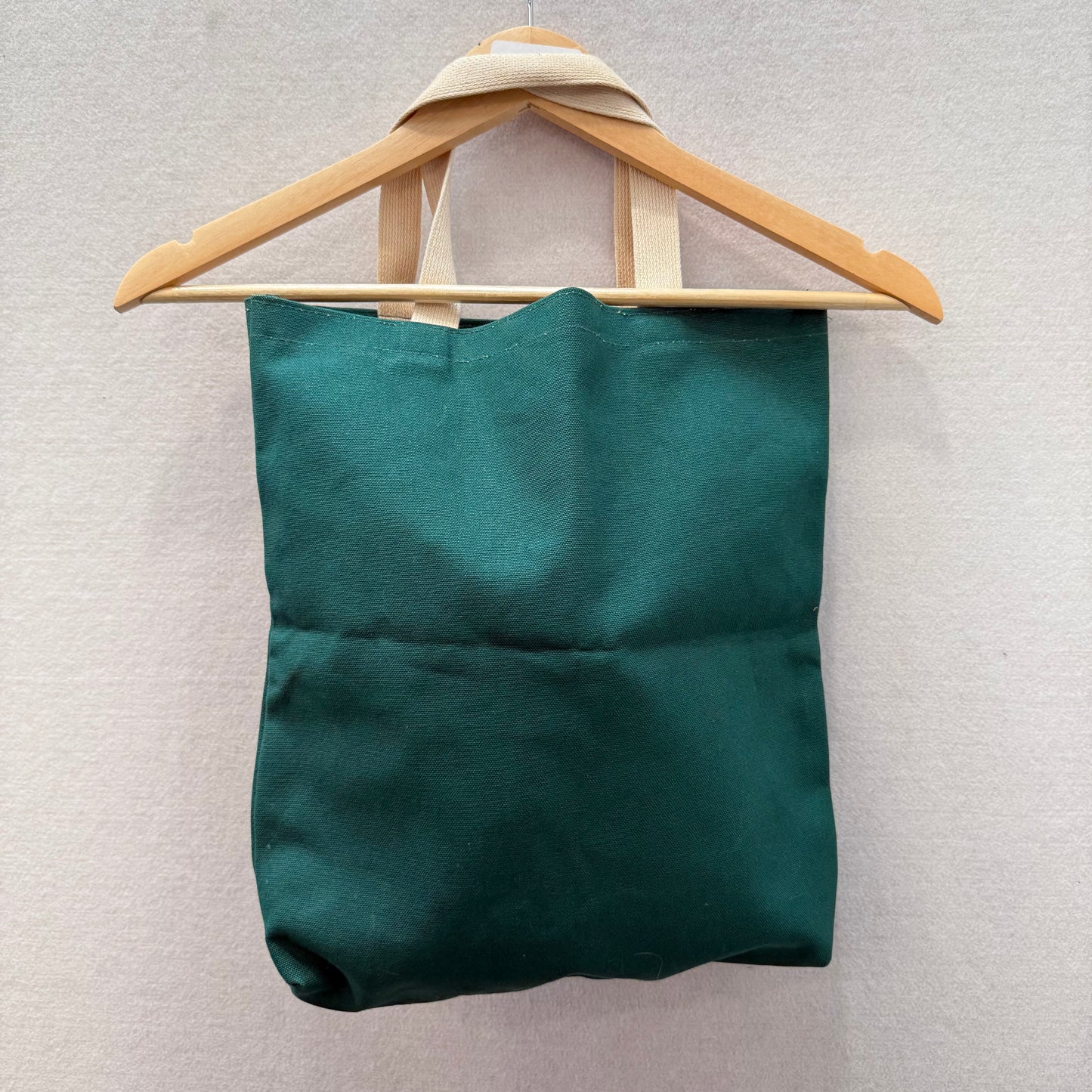 Rare 1980s Vintage Land Rover Range Rover Green White Canvas Tote Bag