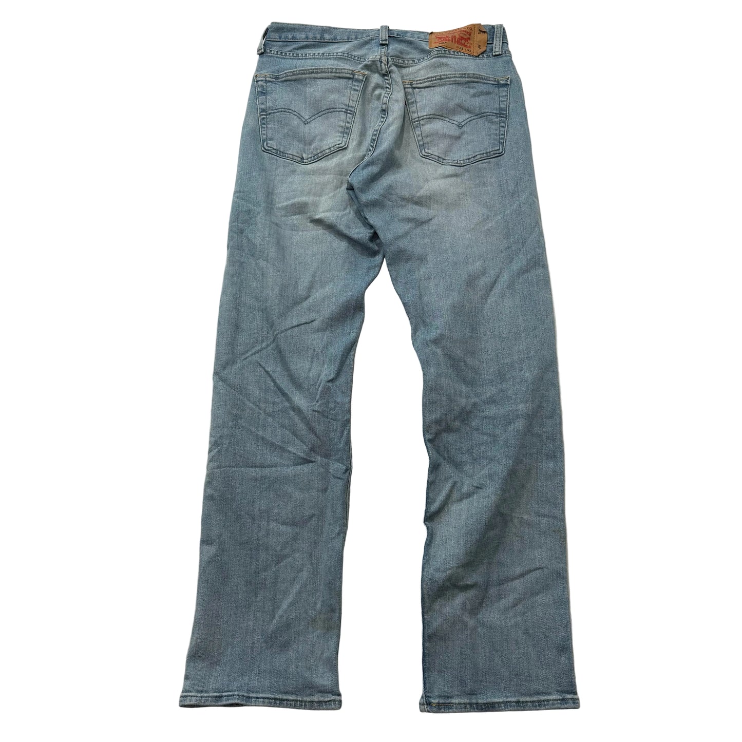 Levi Strauss & Co. 501 Men's Light Blue Denim Slim Straight Leg Jeans Waist 31