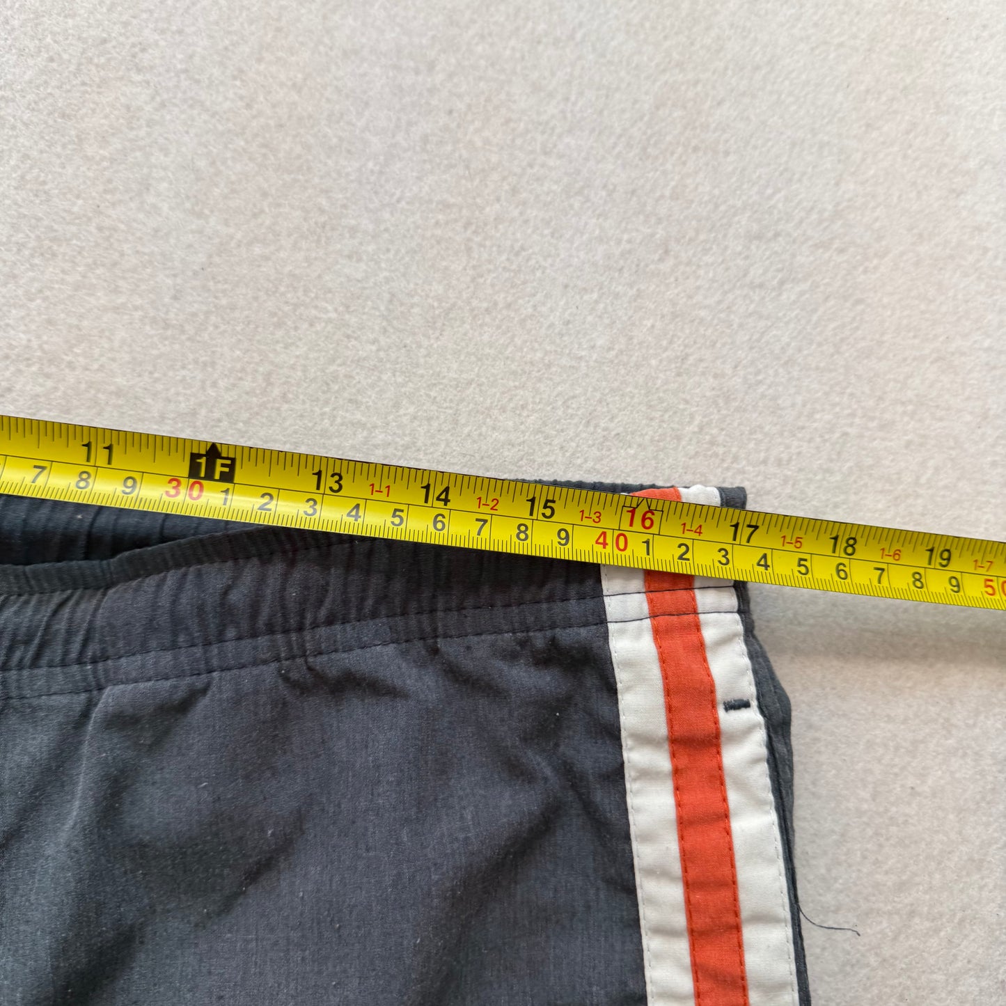Aeropostale Men's Gray Cotton Blend Athletic Shorts Performance Y2K Logo Size M