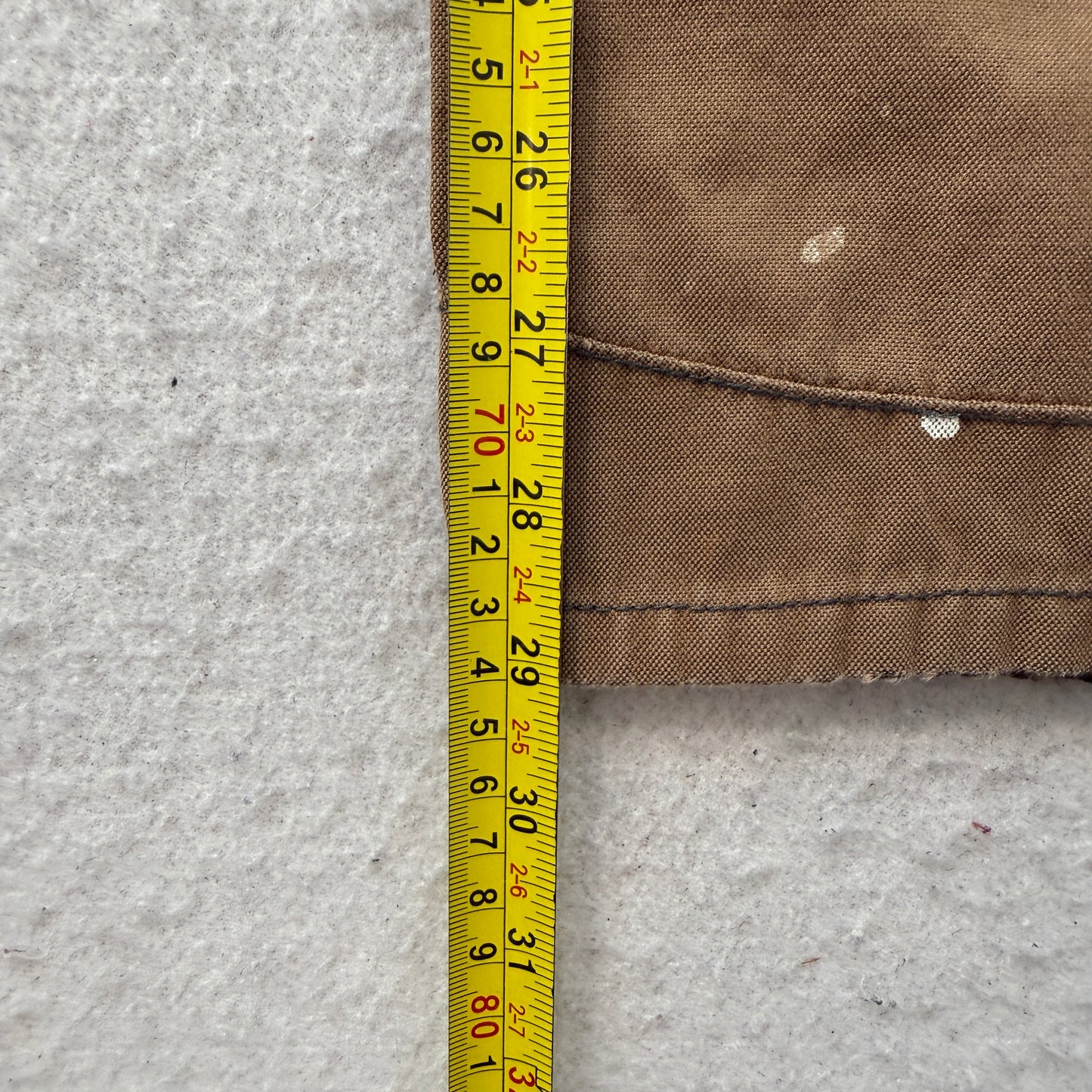 REI Men's Brown Canvas Cargo Pant Adjustable Waist Utility Workwear Size W30xL30