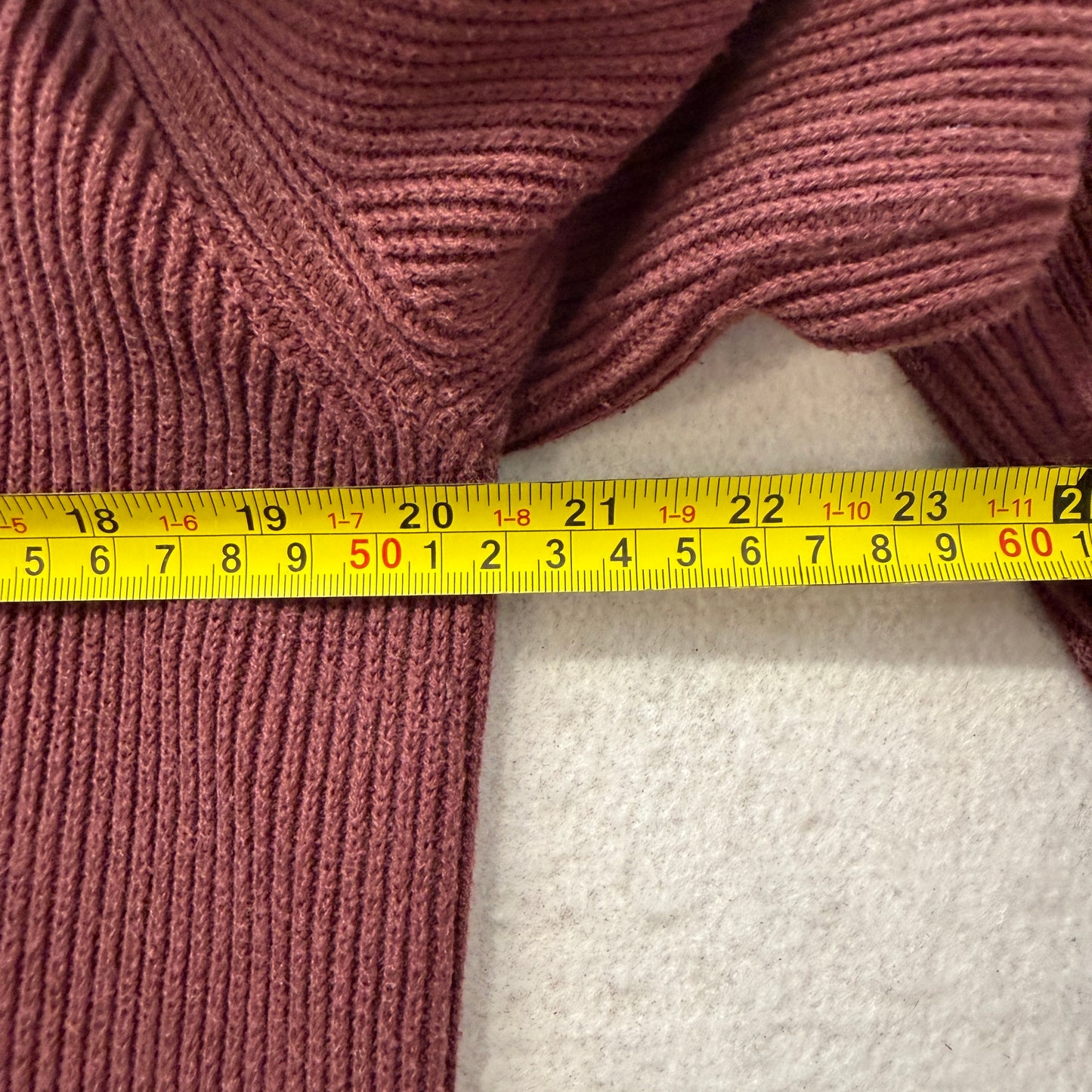 Eddie Bauer Men's Maroon Pullover Ribbed Knit Henley Sweater Classic Size LT