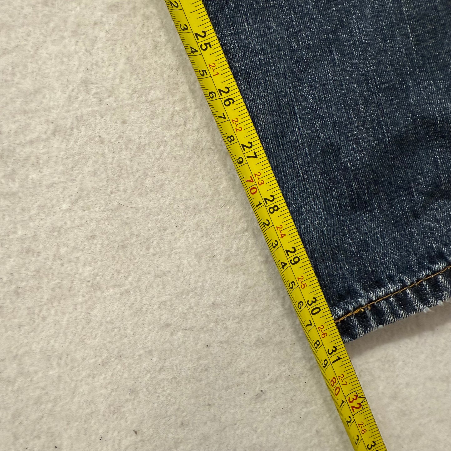 Levi's Strauss & Co. 559 Men's Dark Wash Blue Denim Straight Leg Jeans Size 38
