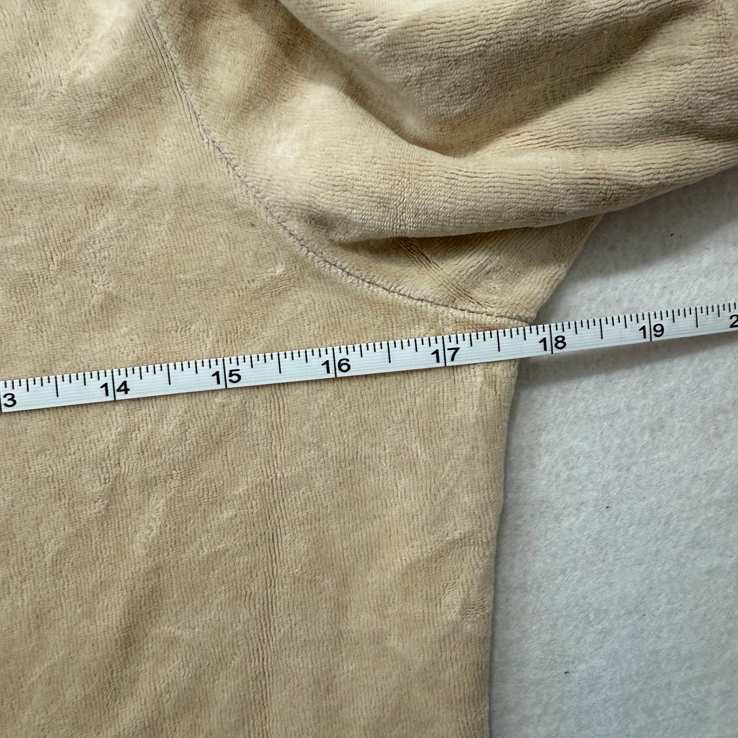 Vintage Juicy Couture sand full zip hoodie jacket classic style size M