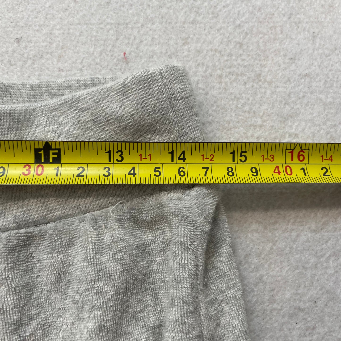 Vintage Juicy Couture Women's Heather Gray Terry Cloth Flared Track Pant Size S