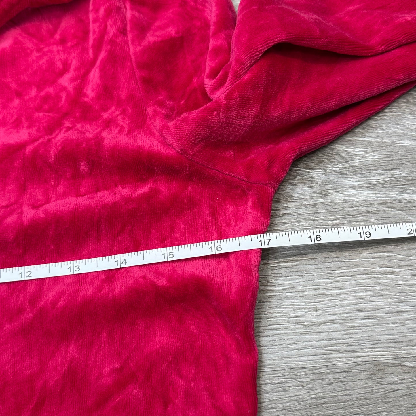 Vintage Juicy Couture Scottie Dogs Womens Hot Pink Velour Zip-Up Hoodie Logo - L