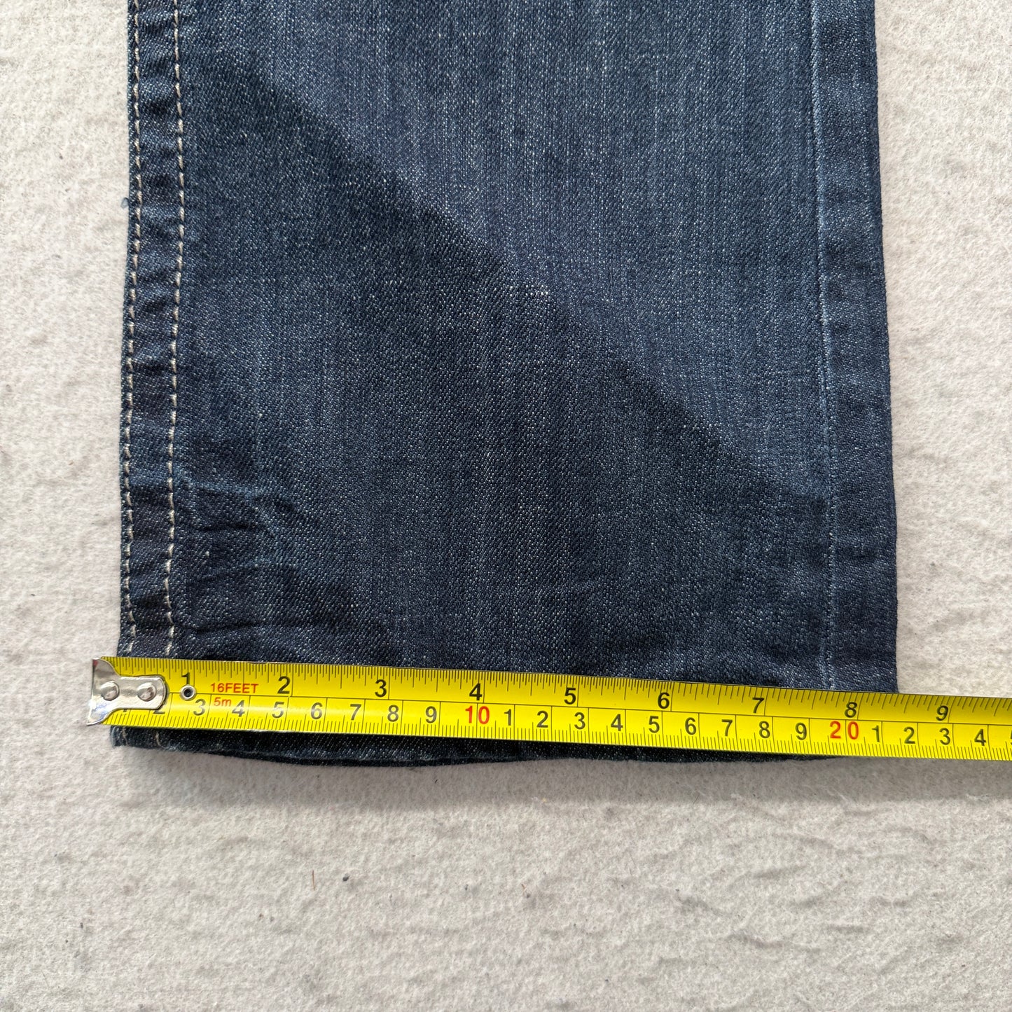 Miss Me Women's Blue Bootcut Denim Jeans Embelished Flap Pockets Classic Size 30