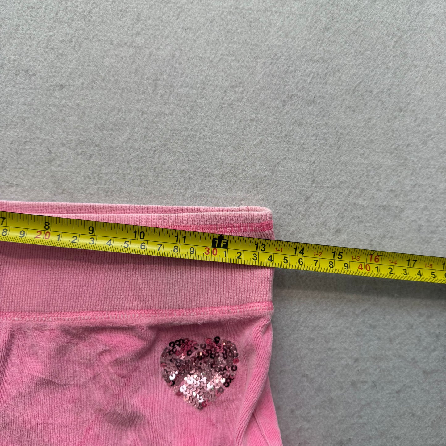 Victoria's Secret PINK Women's Pink Sequin Love Velour Tracksuit Set Size S/XS
