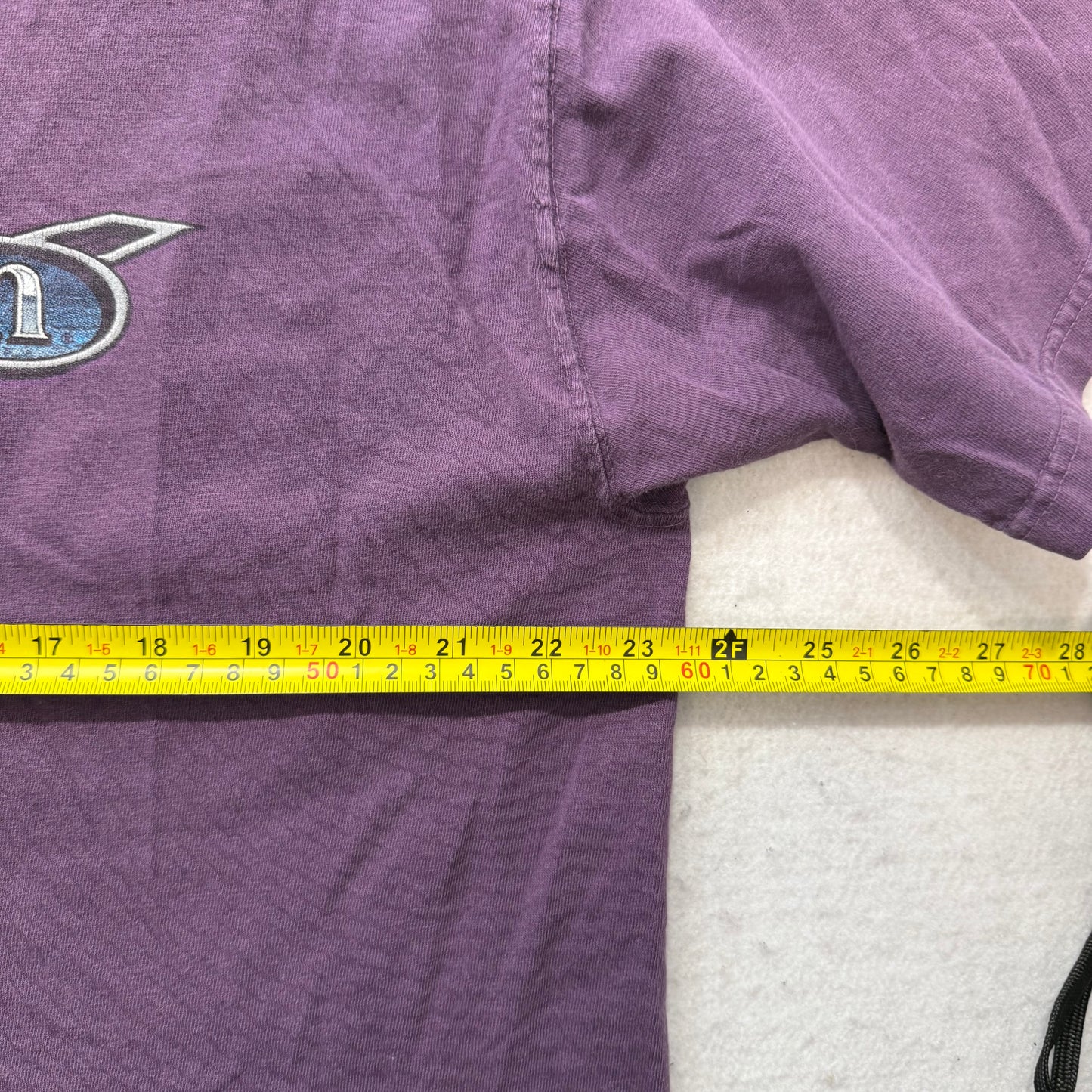 Harley-Davidson Unisex Plum Cotton Cropped T-Shirt Raw Hem Graphic Logo Size L