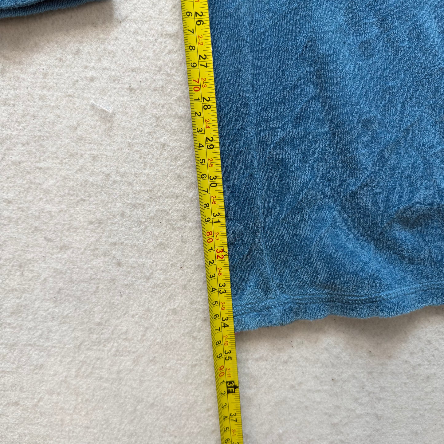 Vintage Juicy Couture Women's Steel Blue Terrycloth Flared Track Pant Y2K Size L