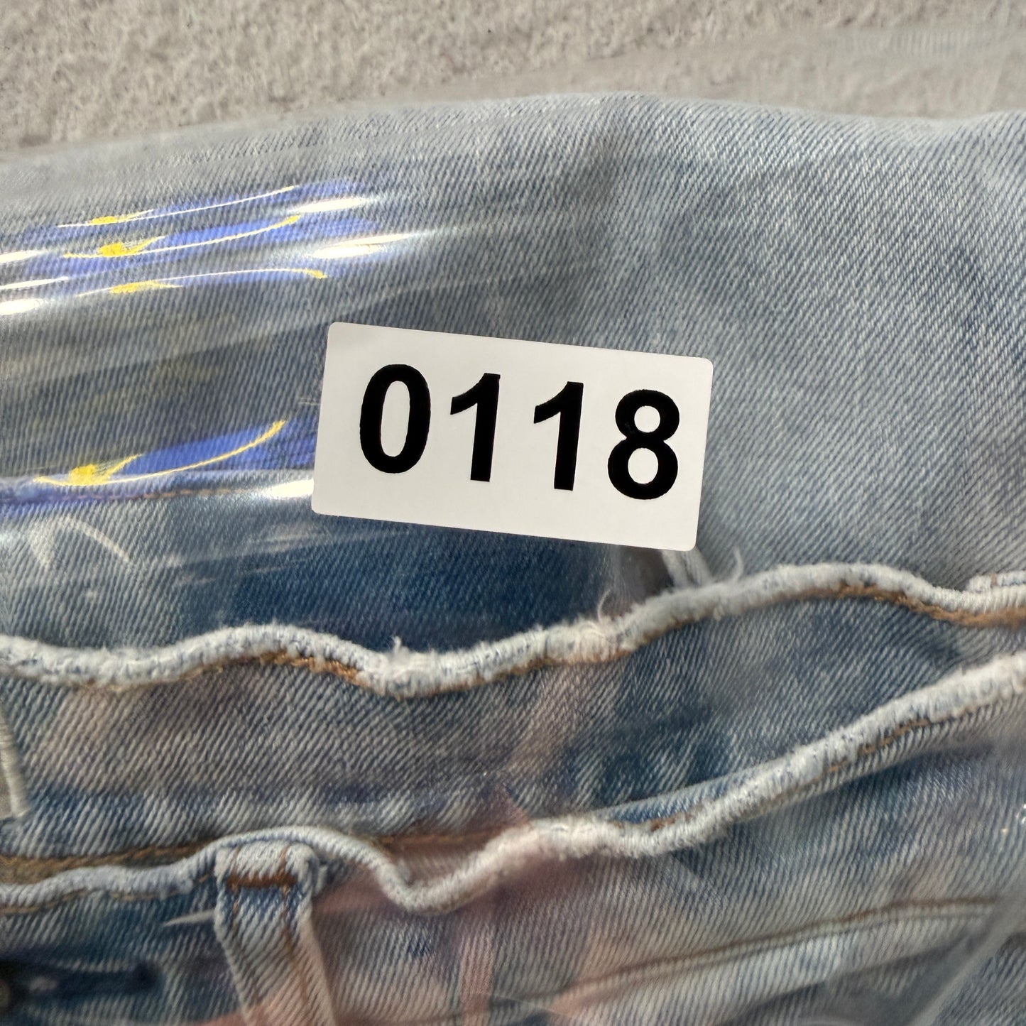 Abercrombie & Fitch Women Blue Ankle Straight Denim Jeans Ultra High Rise - 26/2