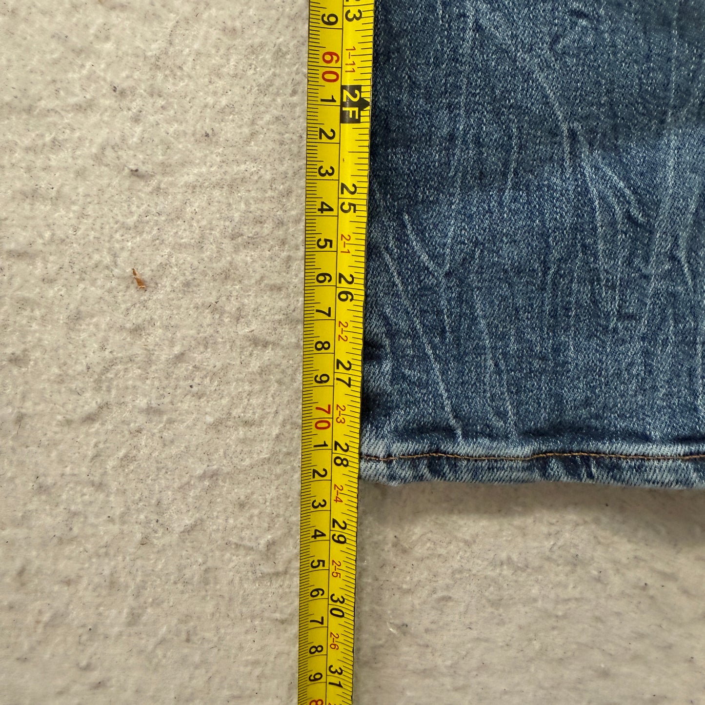 American Eagle Ne(x)t Level Airflex Men Blue Ripped Denim Jeans Classic Size W34