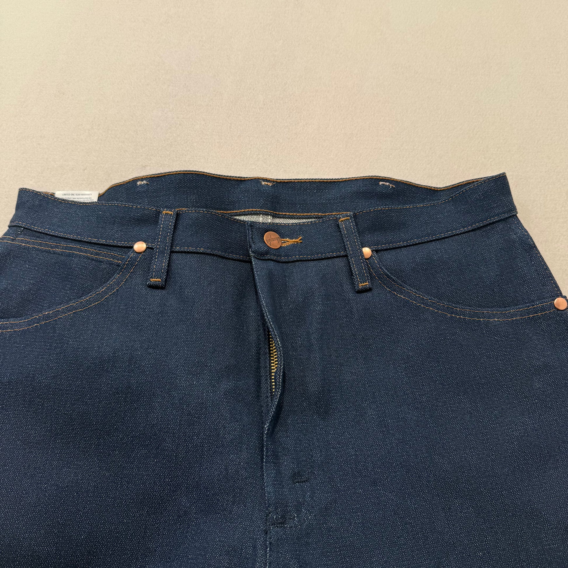 WRANGLER Original Cowboy Cut 13MWZ 100% Cotton Jeans 30x31 - Clean Curriculums 
