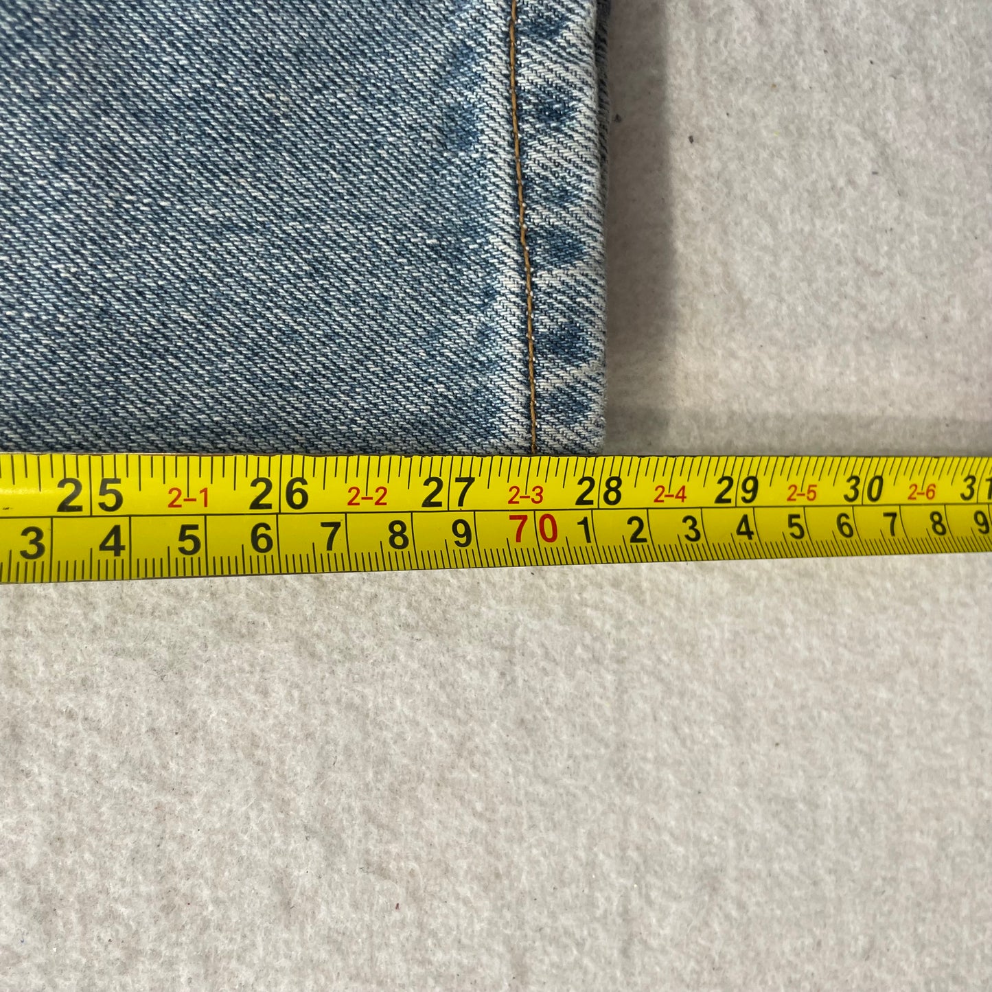 Levi's 550 Men's Blue Denim Straight Baggy Jeans Mid Rise Relaxed Fit Size 32x30