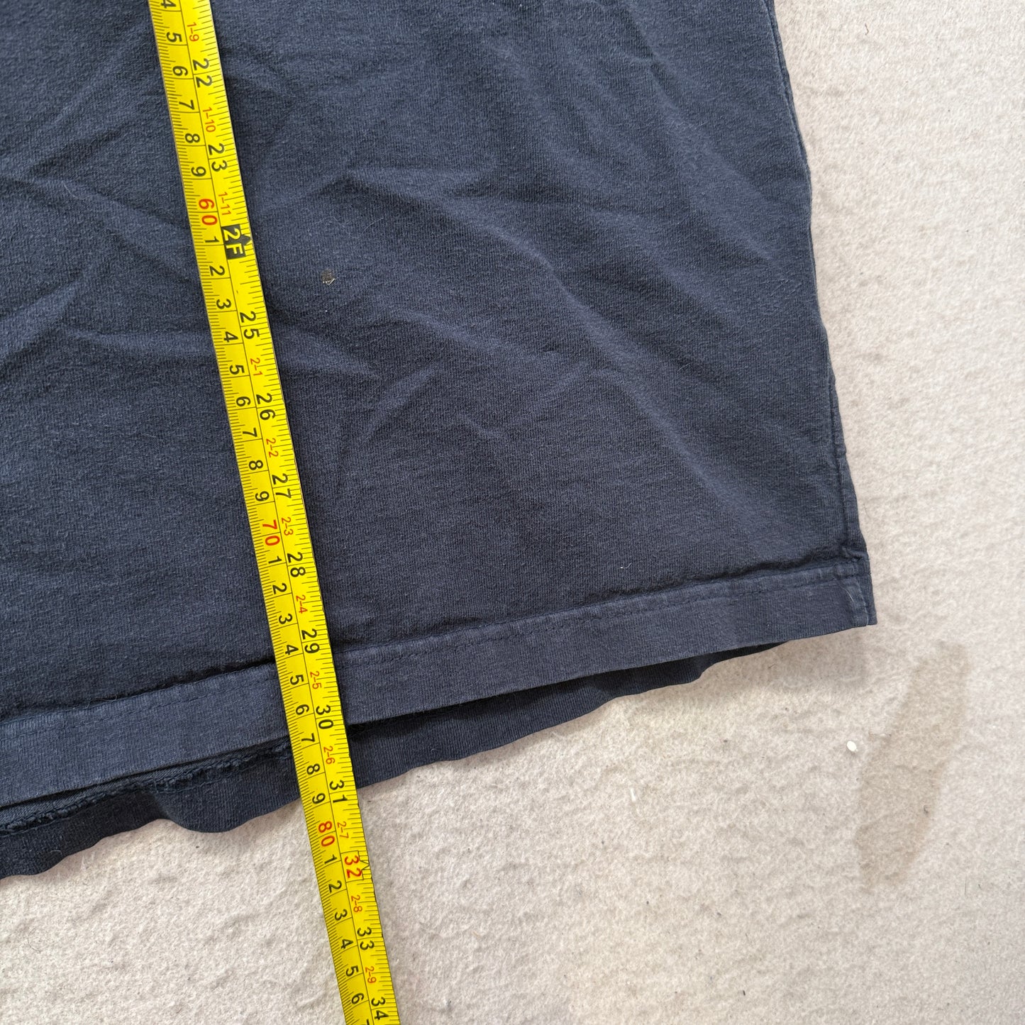 Carhartt Men's Navy Blue T-Shirt Short Sleeve Crewneck Original Fit Logo Size XL